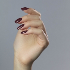 Naturalny lakier klasyczny do paznokci Porto Wine - Pure Vegan Nail Lacquer