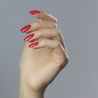 Naturalny lakier klasyczny do paznokci Fire Red - Pure Vegan Nail Lacquer