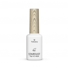 02 STARDUST HOLO TOP COAT NO WIPE UV/LED Top hybrydowy 12 ml