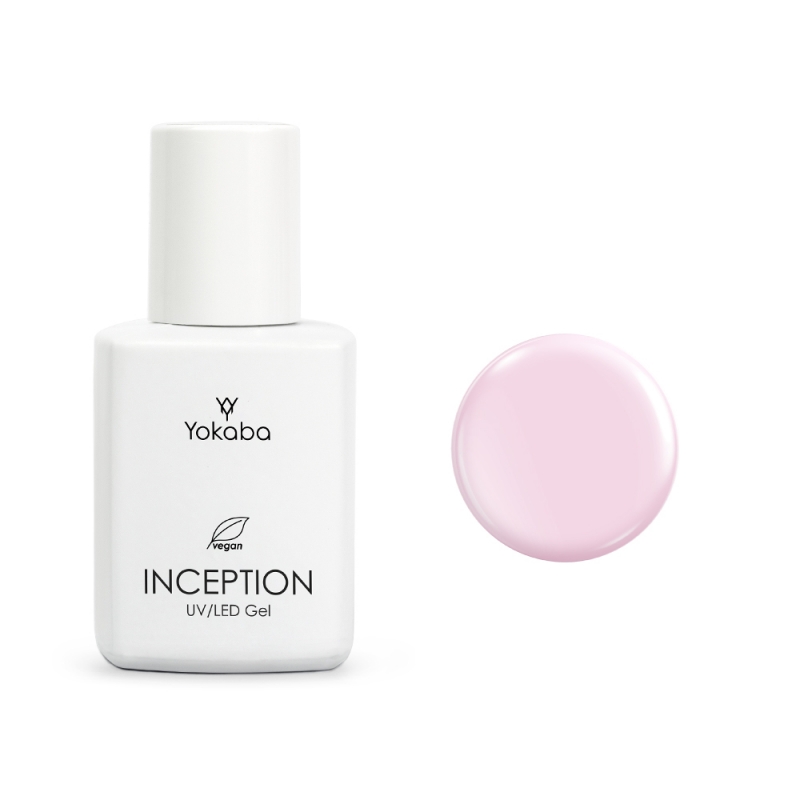 Żel budujący do paznokci Mask Pink 30 ml - Inception UV/LED Gel