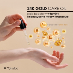 24k Gold Care Oil Yokaba 10 ml