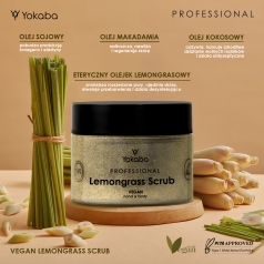 Lemongrass Scrub Vegan hand&body Professional Yokaba 200 g