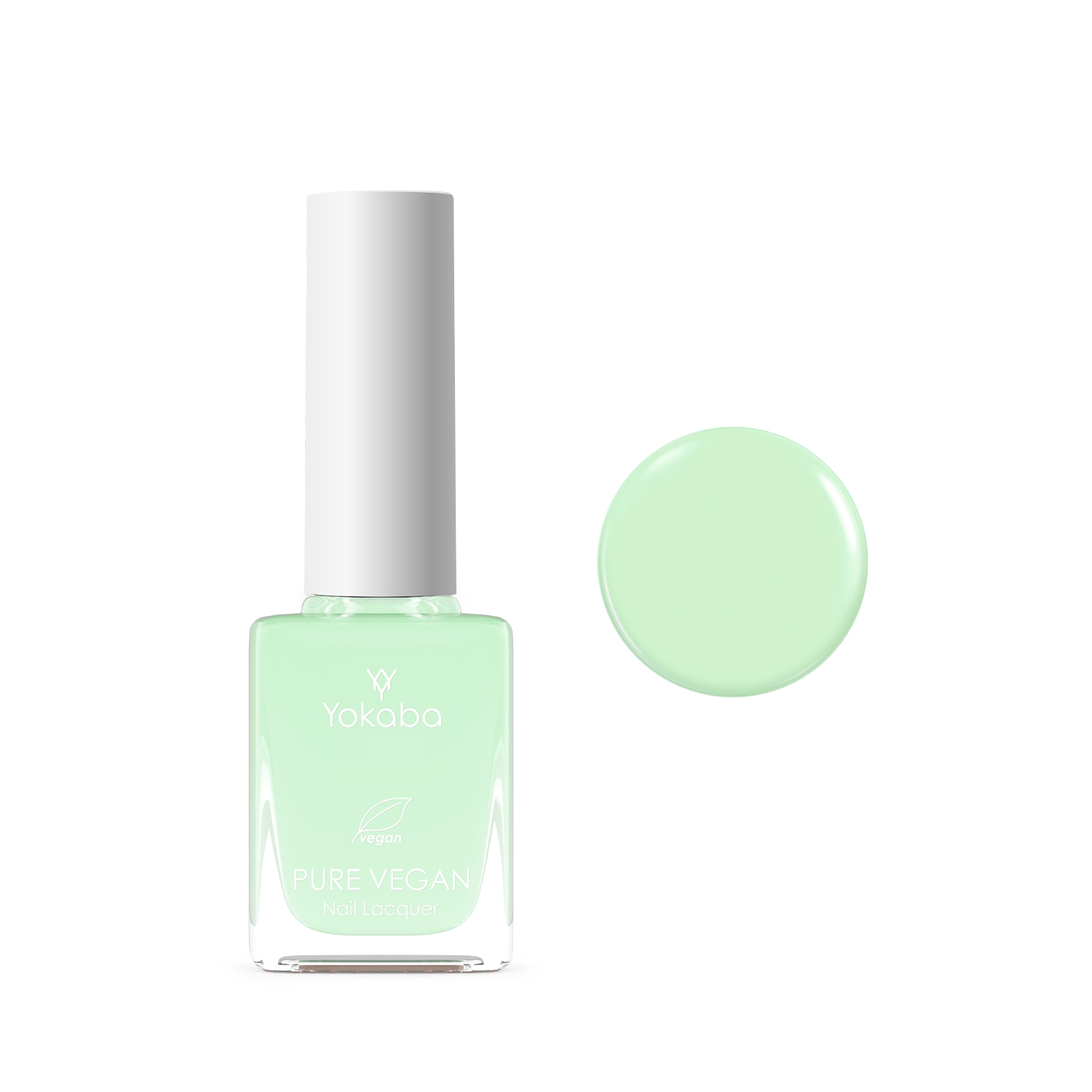93 Pistachinno lakier klasyczny PURE VEGAN NAIL LACQUER 10 ML