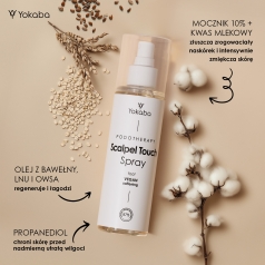 Scalpel Touch Spray Foot Vegan Softening Podotherapy Yokaba 200 ml