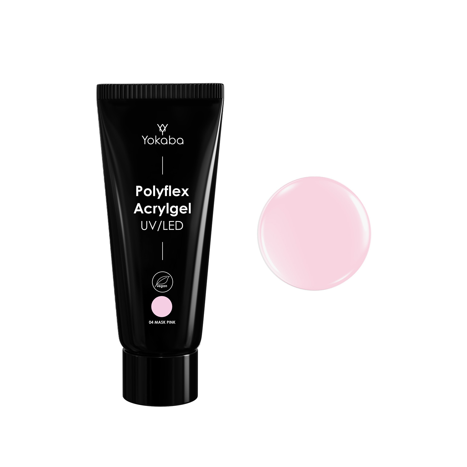 04 Mask Pink Acrylgel Polyflex Yokaba 60g