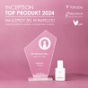 Żel budujący do paznokci Soft Pink Flicker 30 ml - Inception UV/LED Gel