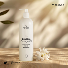 Brazilian Orange SPA Oil Body Massage Vegan Anti-Cellulite Yokaba 500 ml