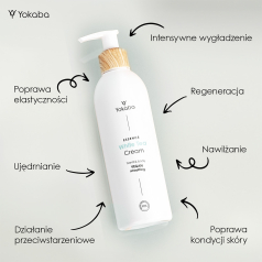 White Tea Cream hand&body Vegan smoothing Essence Yokaba - saszetka 2 ml
