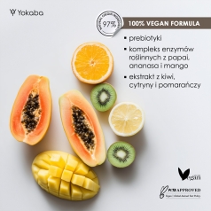 PrebioEnzyme Scrub Foot Vegan Smoothing Podotherapy Yokaba 75 ml