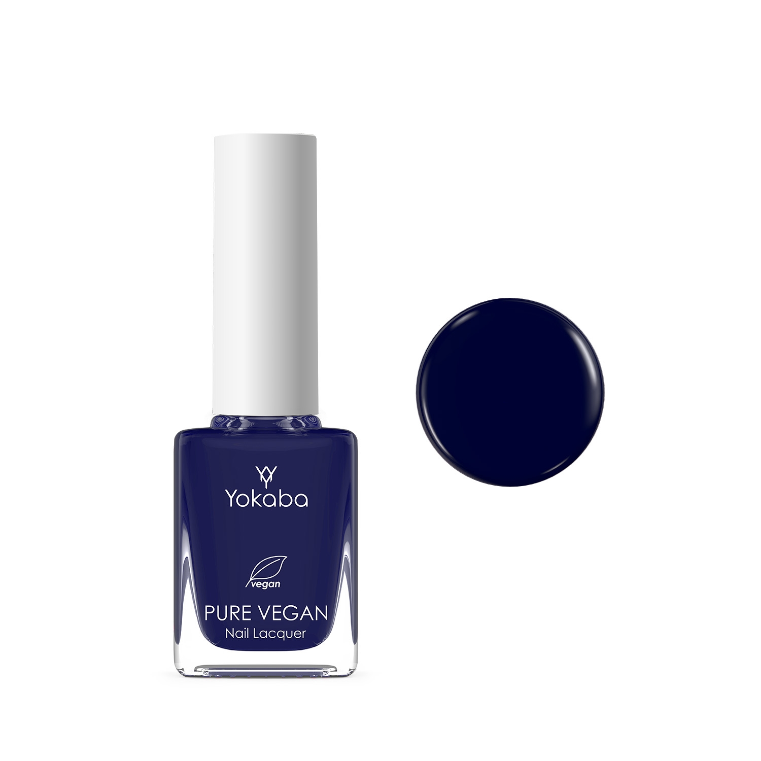 26 Dark Ink lakier klasyczny PURE VEGAN NAIL LACQUER 10 ml