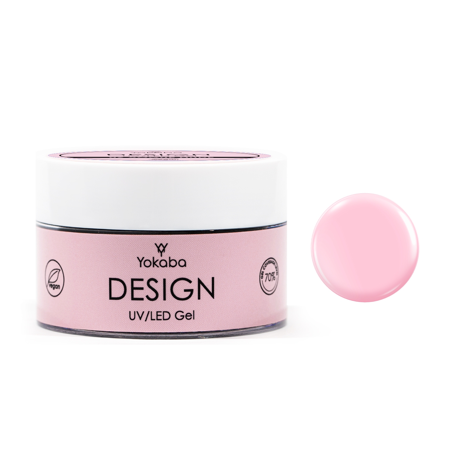 08 PINKY WHITE - DESIGN UV/LED GEL 50 ML