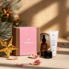 Peony Blossom Zestaw Prezentowy: Peony Sparkle Cream 75ml, Peony Oil 50ml, Peony Sparkle lip balm 15ml, Yokaba
