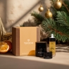 Gold Treasure Zestaw Prezentowy: Golden Care Elixir 30ml, Orange Scrub 100ml, Orange Lip Balm 15ml, Yokaba