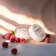 CUTICLE CONTROL o zapachu malinowym REGENERACYJNE MASEŁKO DO SKÓREK Z MASŁEM SHEA I MASŁEM KAKAOWYM 15 g