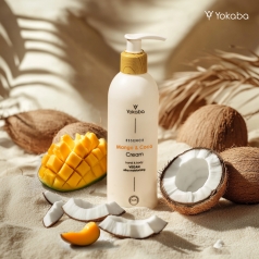Mango&Coco Cream Hand&Body Vegan Ultra Moisturizing Essence Yokaba 240 ml