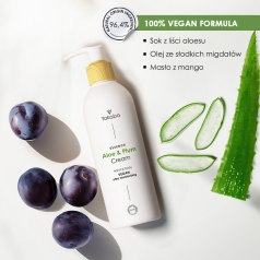 Aloe&Plum Cream hand&body vegan ultra moisturizing Essence Yokaba - saszetka 2 ml