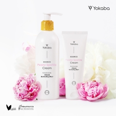 Peony Sparkle Hand&Body Cream Vegan Illuminating Effect Essence Yokaba 75 ml