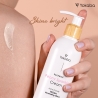 Peony Sparkle Hand&Body Cream Vegan Illuminating Effect Essence Yokaba 230 ml
