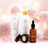 Peony Sparkle Hand&Body Cream Vegan Illuminating Effect Essence Yokaba 230 ml