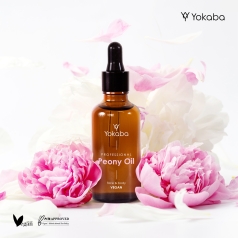 Peony Blossom Zestaw Prezentowy: Peony Sparkle Cream 75ml, Peony Oil 50ml, Peony Sparkle lip balm 15ml, Yokaba