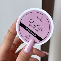 09 ROSE MIST - DESIGN UV/LED GEL 50 ml