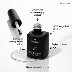 Lakier wykończeniowy do paznokci - Pure Shine Top Coat