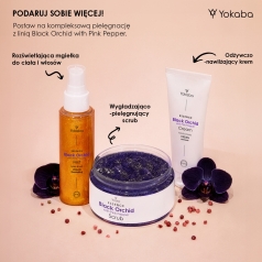 Black Orchid with pink Scrub Essence Yokaba 250 g