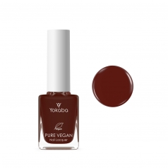Naturalny lakier klasyczny do paznokci Dark Copper - Pure Vegan Nail Lacquer