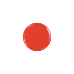 Naturalny lakier klasyczny do paznokci Fire Red - Pure Vegan Nail Lacquer